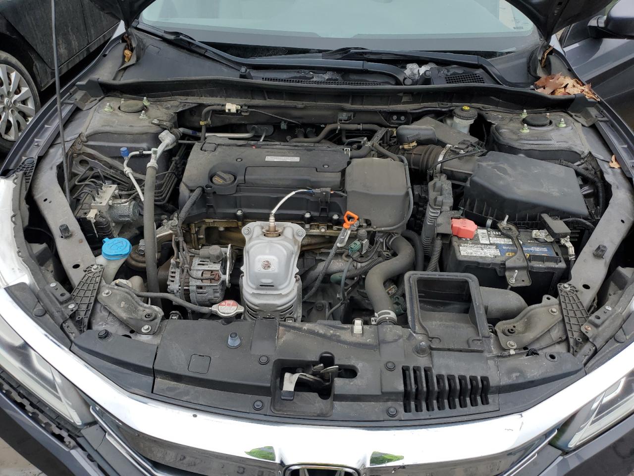 2016 Honda Accord VIN 1HGCR2F32GA126611 Copart auction photo, undercarriage / all over damage thumbnail 11
