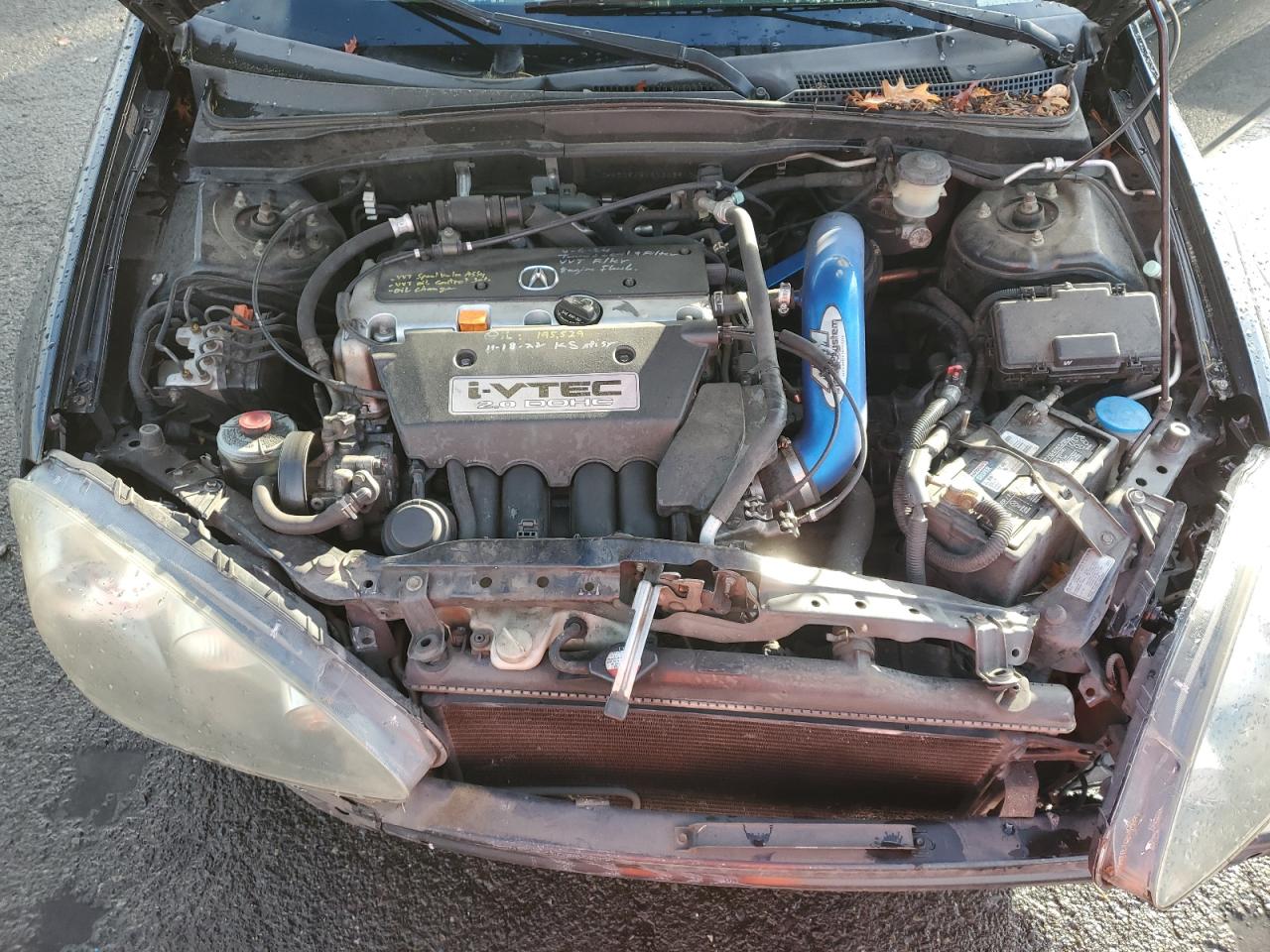 2006 Acura RSX VIN JH4DC548X6S002517 Copart auction photo, front end damage thumbnail 11