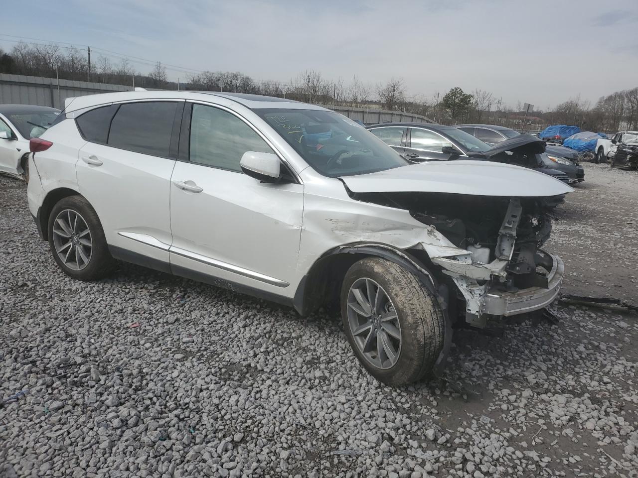 2021 Acura RDX VIN 5J8TC1H51ML017972 Copart auction photo, front end damage thumbnail 4