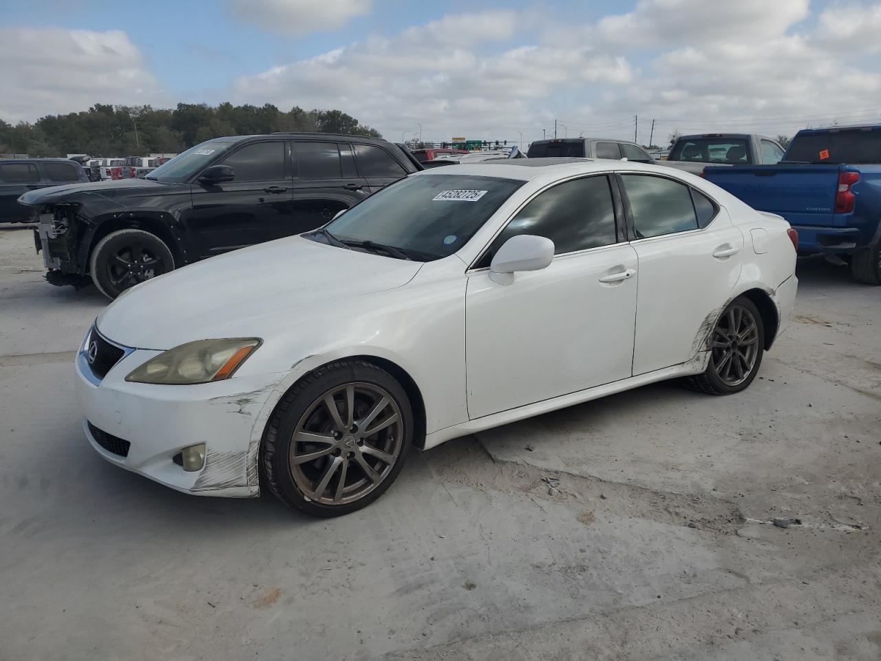 2008 Lexus IS VIN JTHBK262182075909