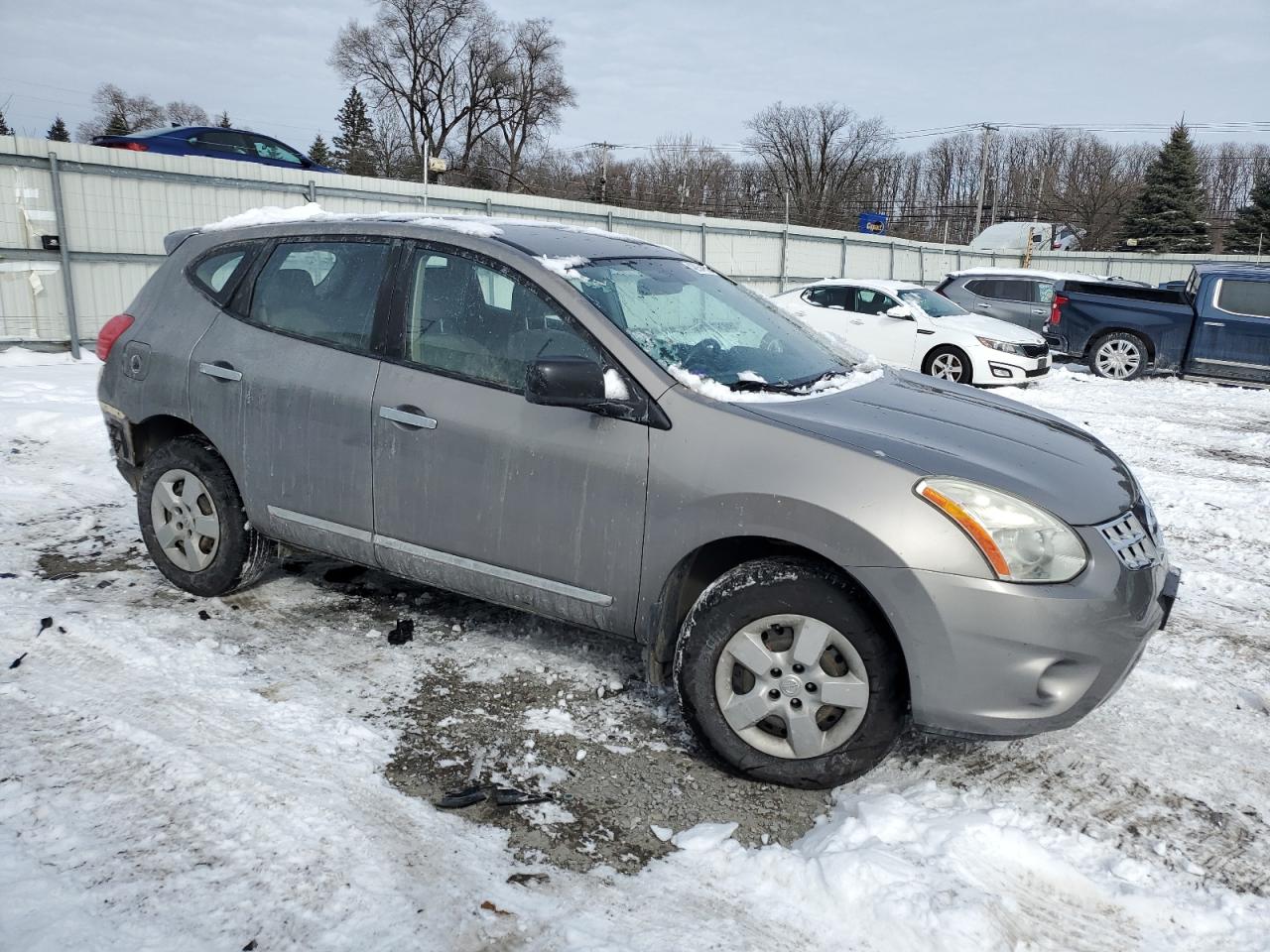 2012 Nissan Rogue VIN JN8AS5MV7CW401956 Copart auction photo, rear end damage thumbnail 4