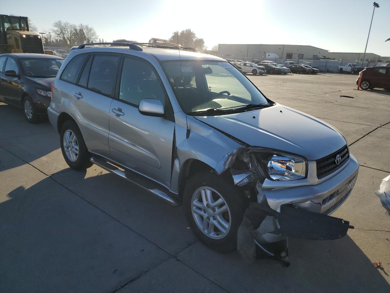 2003 Toyota RAV 4 VIN JTEGH20V930107028 Copart auction photo, front end damage thumbnail 4