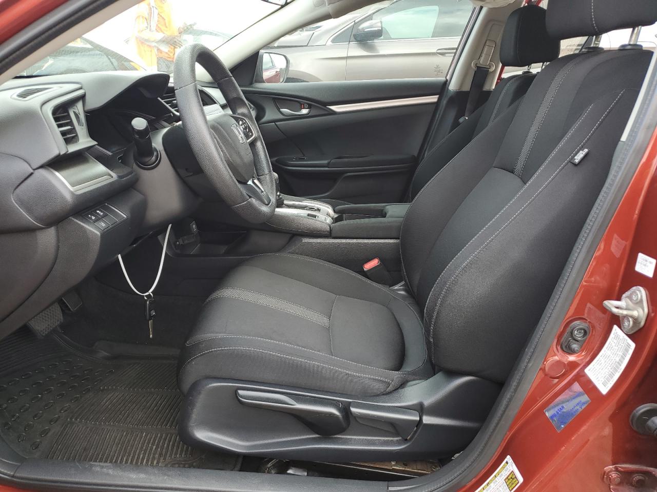 2019 Honda Civic VIN 19XFC2F67KE015467 Copart auction photo, rear end / undercarriage damage thumbnail 7