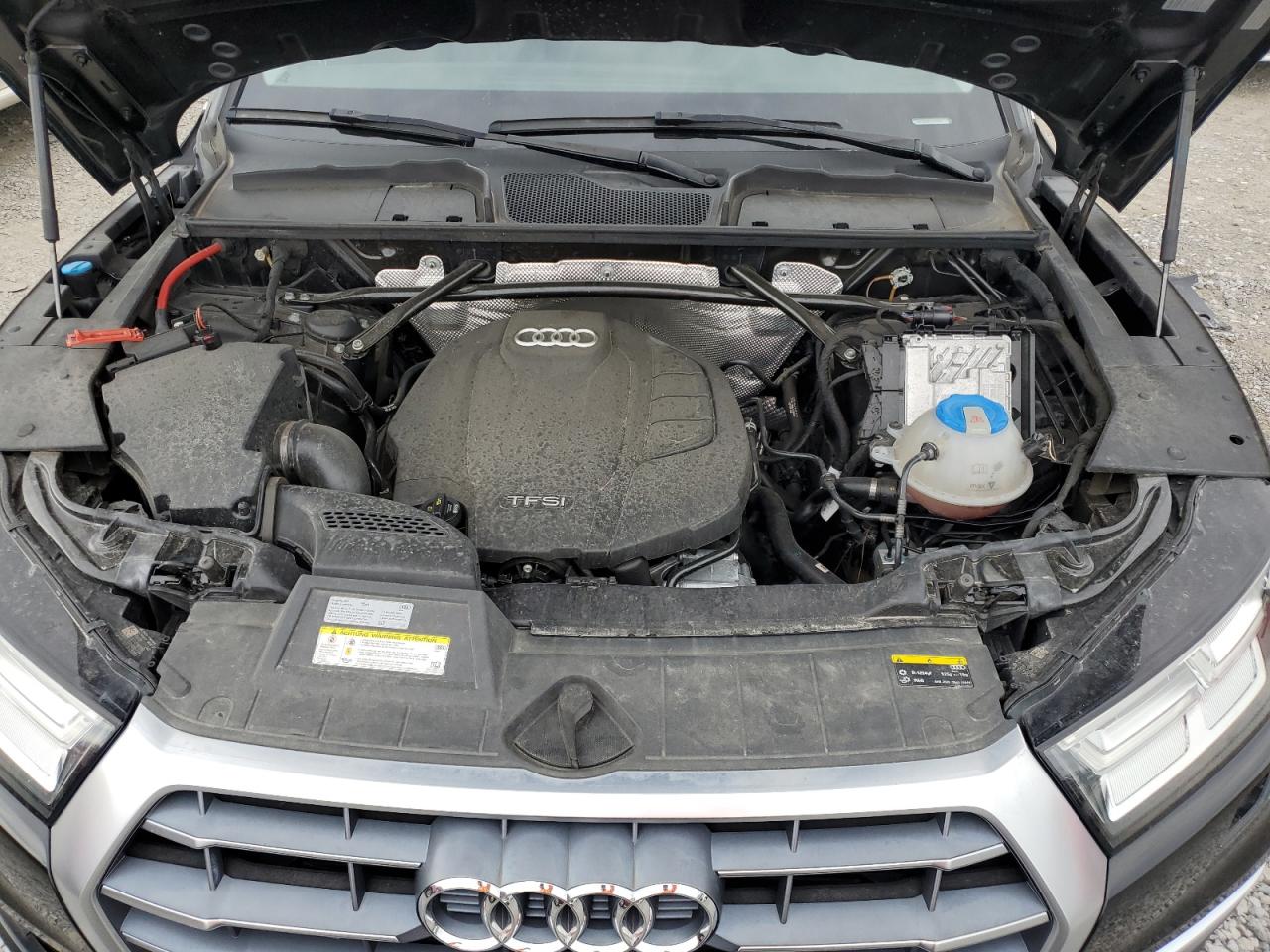 2018 Audi Q5 VIN WA1BNAFY0J2009861 Copart auction photo, front end damage thumbnail 11