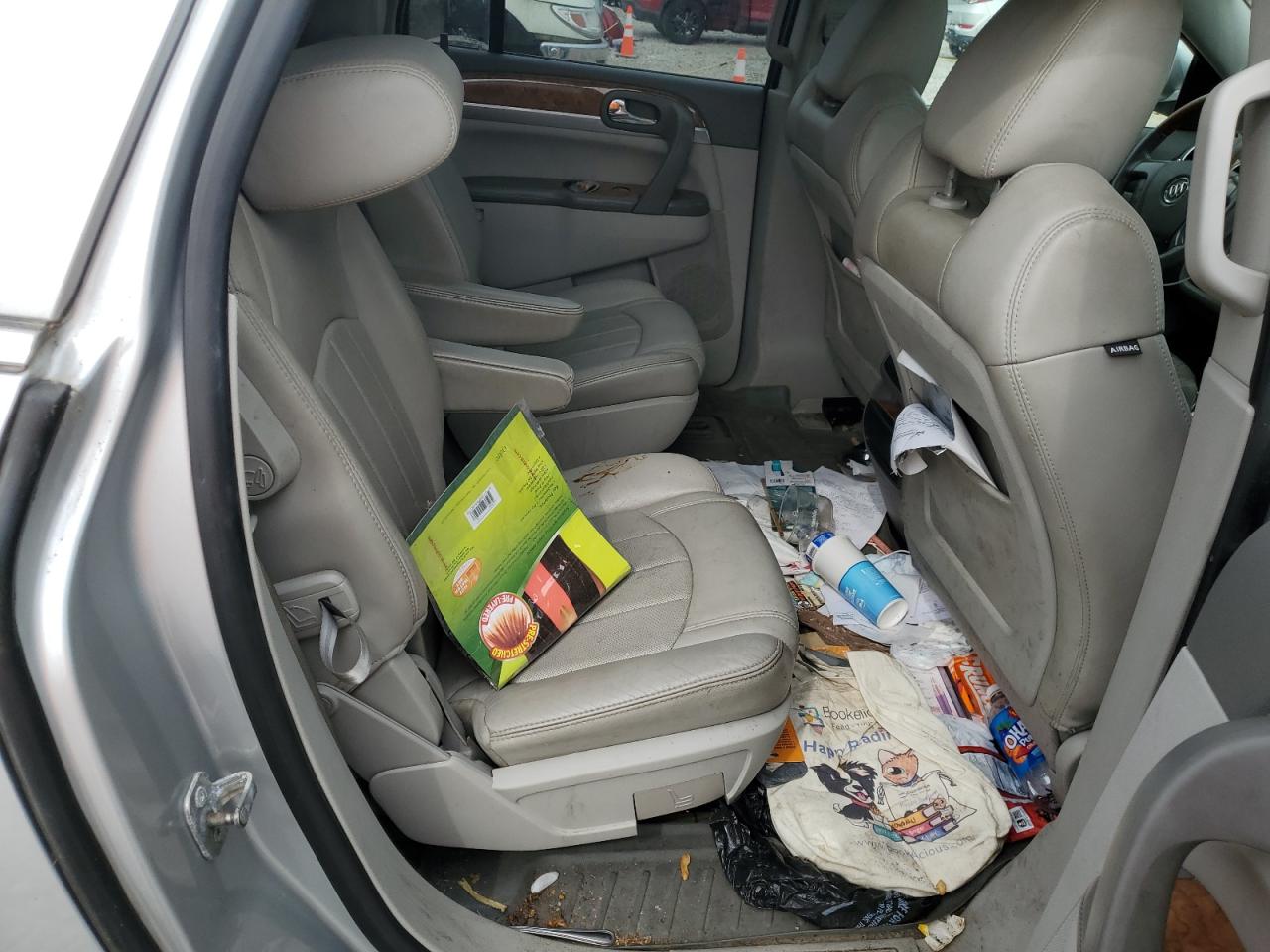 2011 Buick Enclave VIN 5GAKVBEDXBJ401247 Copart auction photo, biohazard/chemical damage thumbnail 11