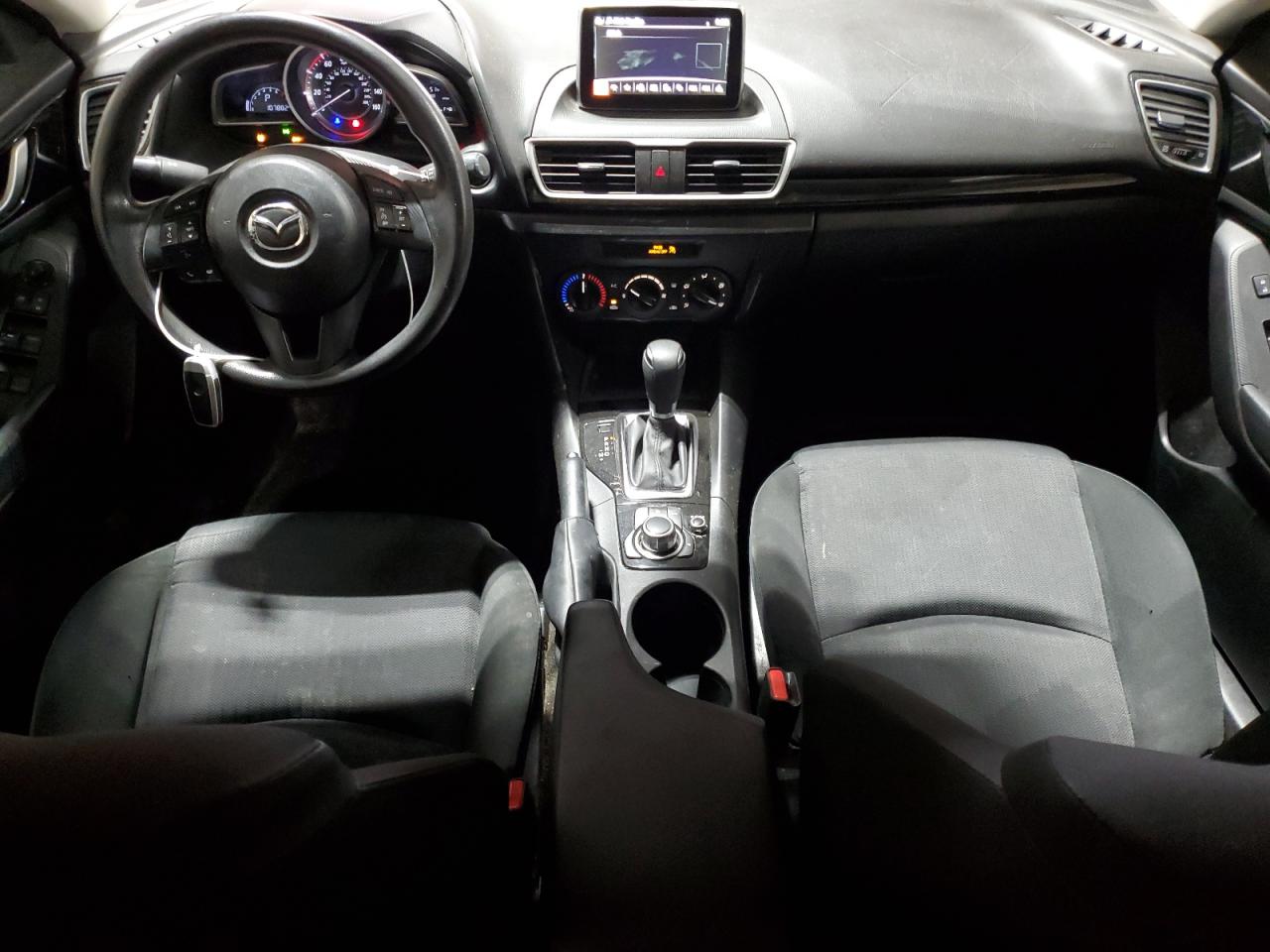 2016 Mazda 3 VIN JM1BM1J72G1302943 Copart auction photo, front end / rear end damage thumbnail 8