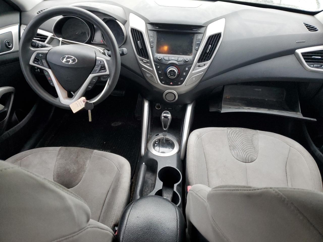 2012 Hyundai Veloster VIN KMHTC6AD9CU042295 Copart auction photo, frame damage damage thumbnail 8