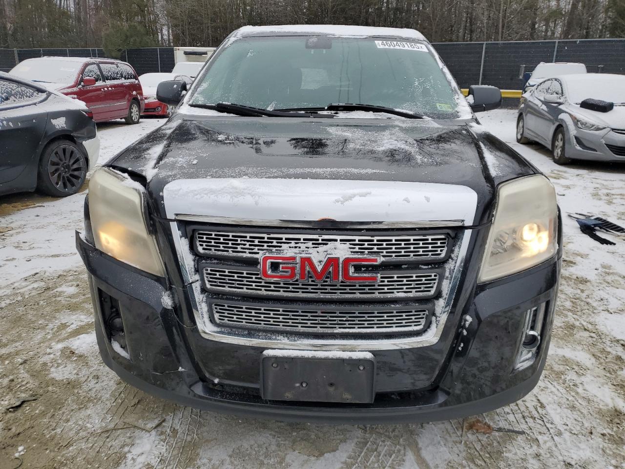 2010 GMC Terrain VIN 2CTALBEW9A6297531 Copart auction photo, front end damage thumbnail 5
