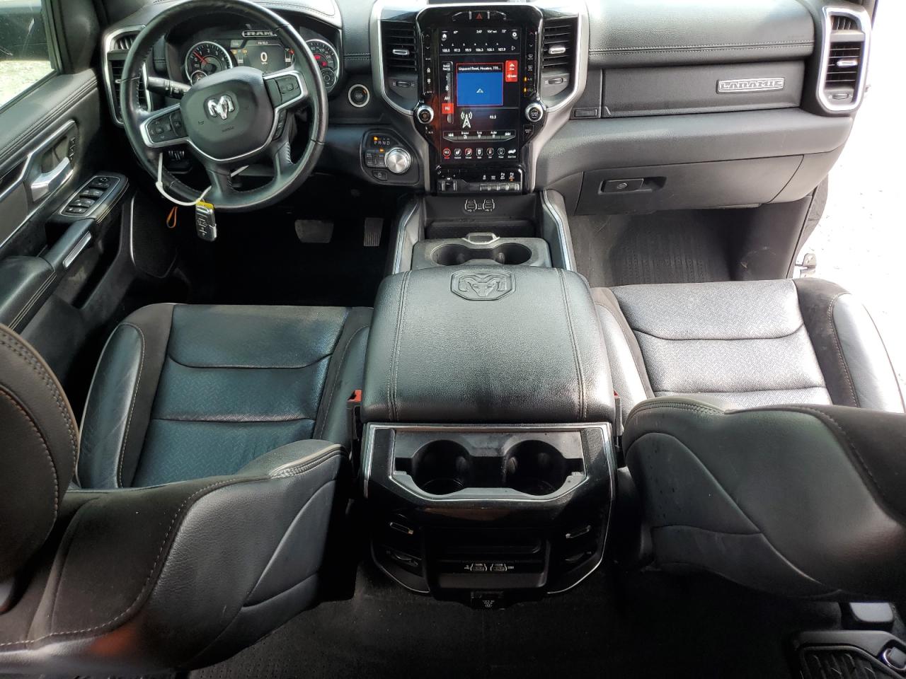 2020 RAM 1500 VIN 1C6SRFJT1LN386713 Copart auction photo, side / front end damage thumbnail 8