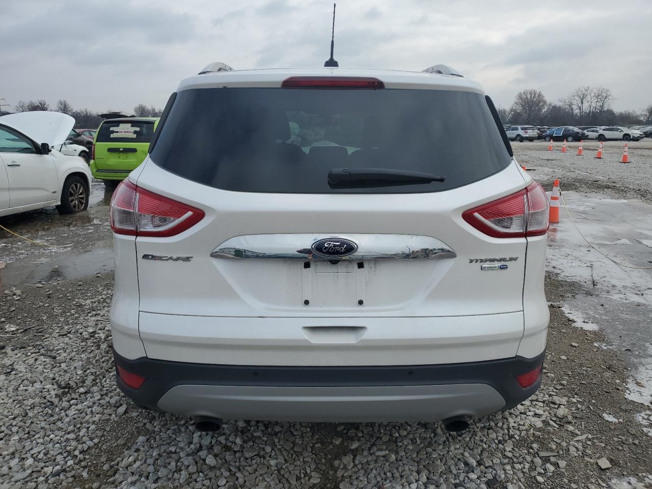 2014 Ford Escape VIN 1FMCU9J94EUE24764 Copart auction photo, front end damage thumbnail 6