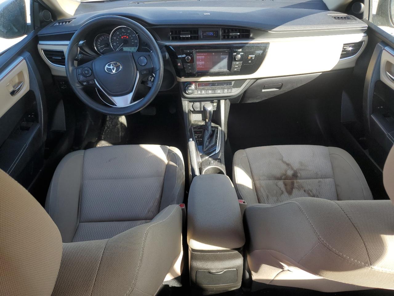2014 Toyota Corolla VIN 5YFBURHEXEP127661 Copart auction photo, front end / minor dent/scratches damage thumbnail 8