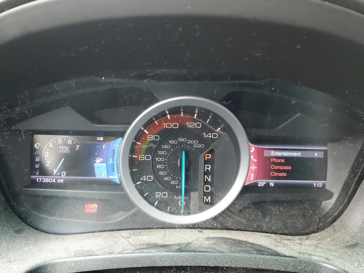2013 Ford Explorer VIN 1FM5K7D80DGB04991 Copart auction photo, front end / rear end damage thumbnail 9