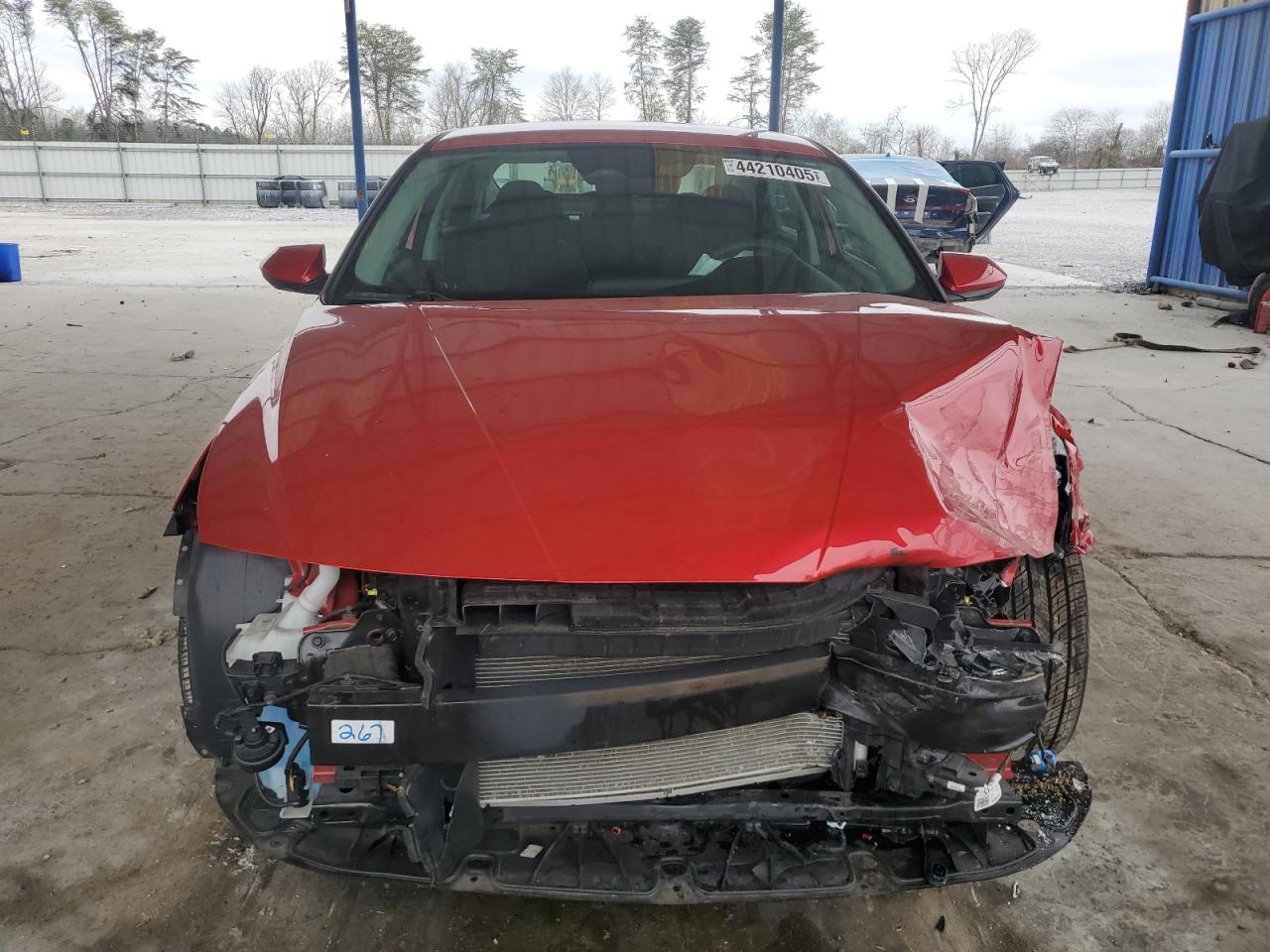 2021 Hyundai Elantra VIN 5NPLM4AGXMH002996 Copart auction photo, front end / minor dent/scratches damage thumbnail 5