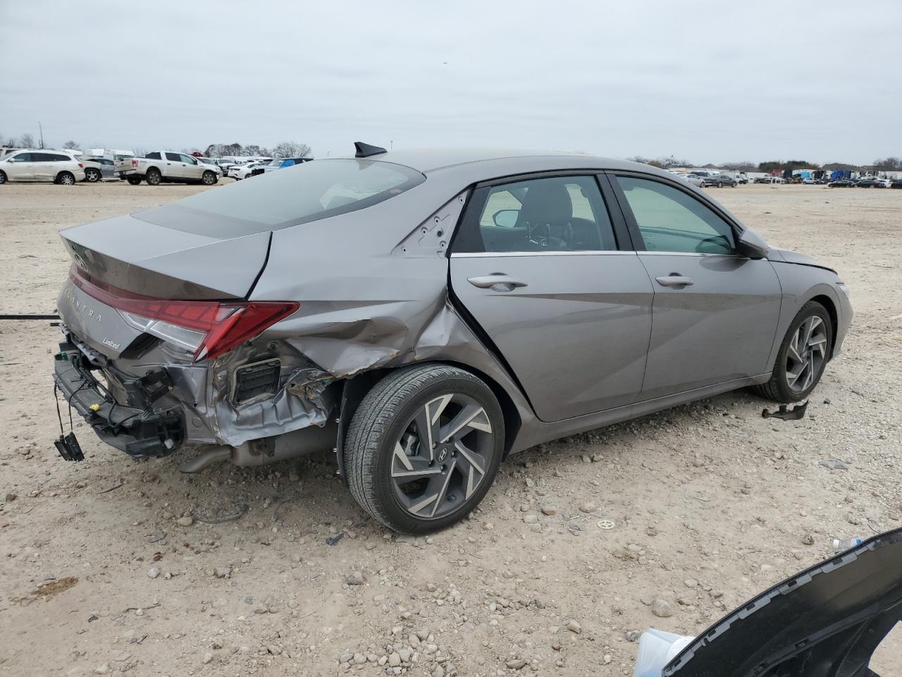 2024 Hyundai Elantra VIN KMHLP4DG0RU839395 Copart auction photo, rear end damage thumbnail 3