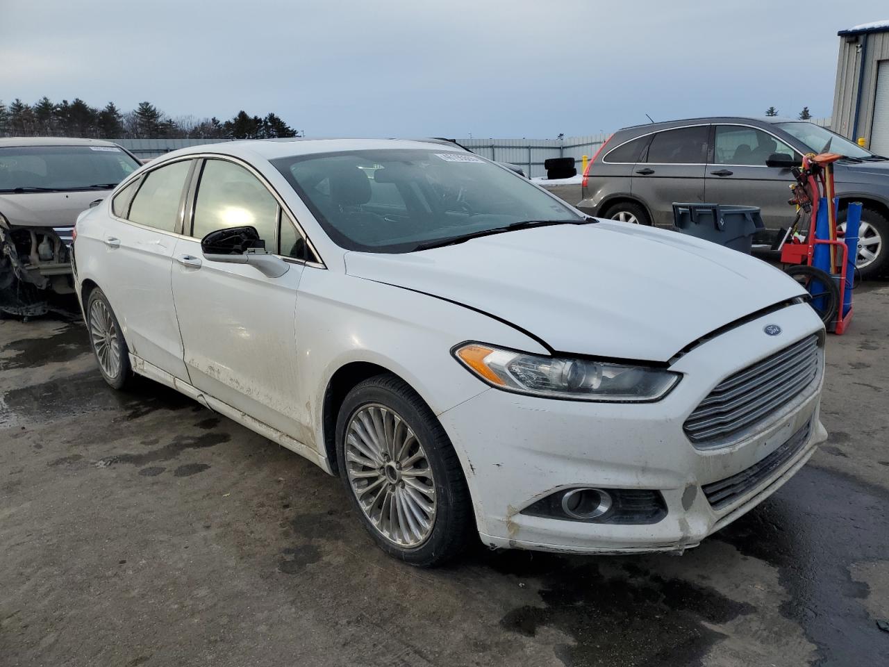 2015 Ford Fusion VIN 3FA6P0K97FR132379 Copart auction photo, rear end damage thumbnail 4