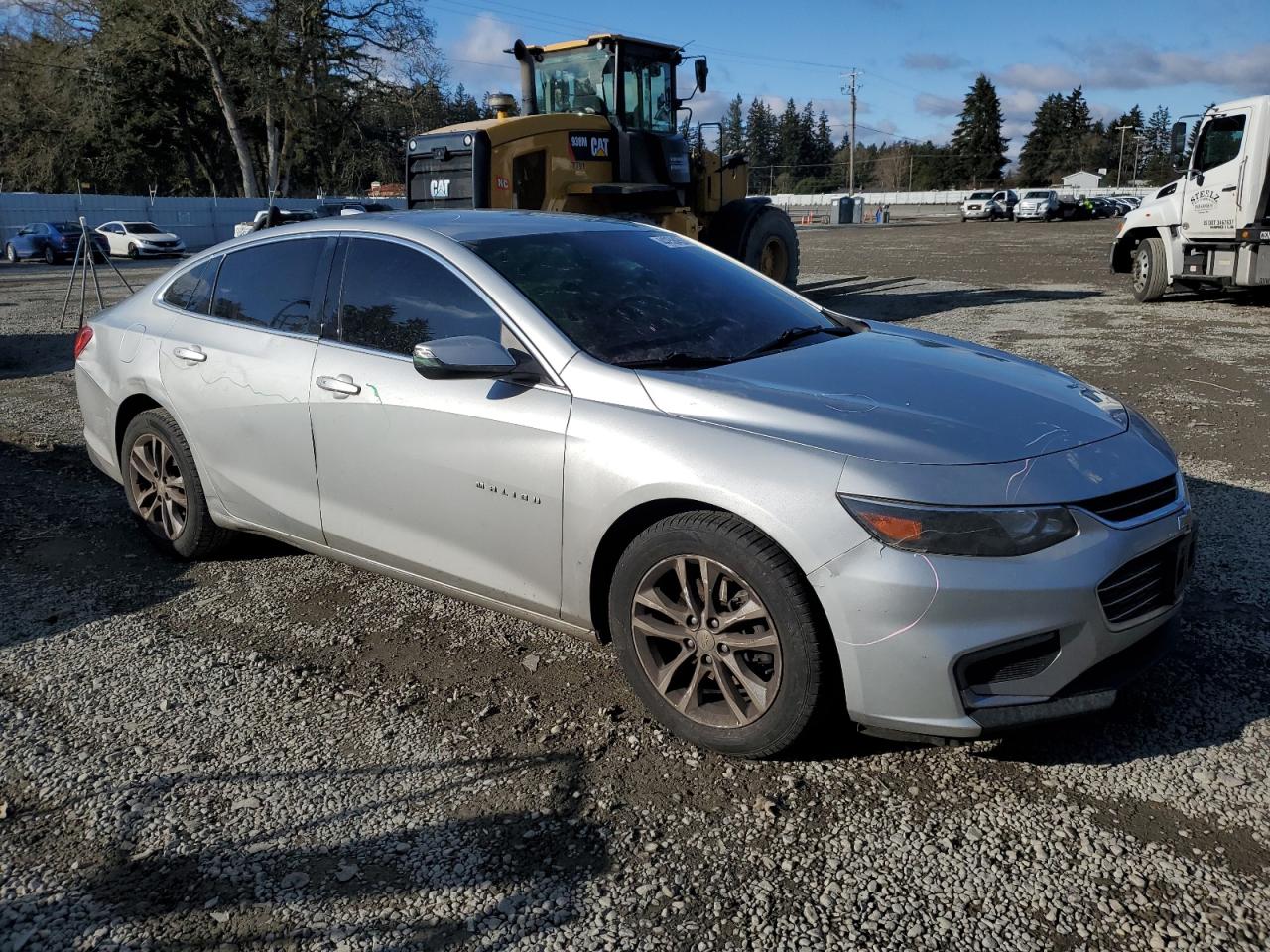 2016 Chevrolet Malibu VIN 1G1ZE5ST5GF277689 Copart auction photo, rear end / side damage thumbnail 4