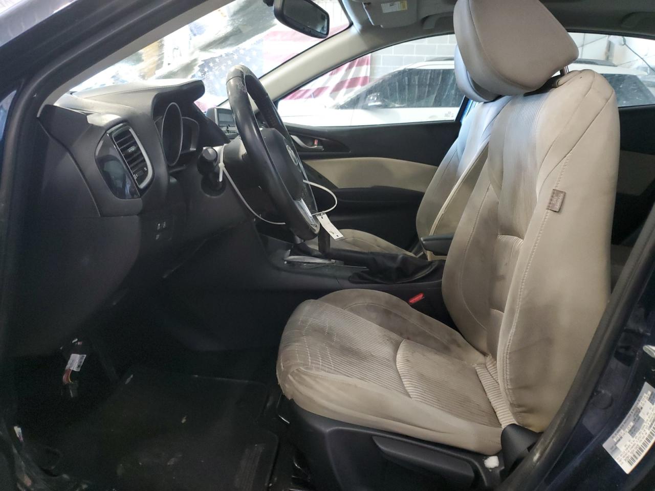 2014 Mazda 3 VIN 3MZBM1L75EM116405 Copart auction photo, rear end damage thumbnail 7