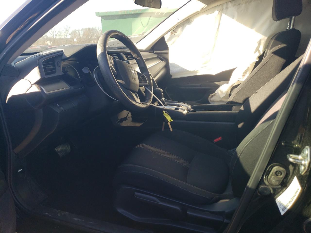 2017 Honda Civic VIN 2HGFC2F57HH524738 Copart auction photo, side / rear end damage thumbnail 7