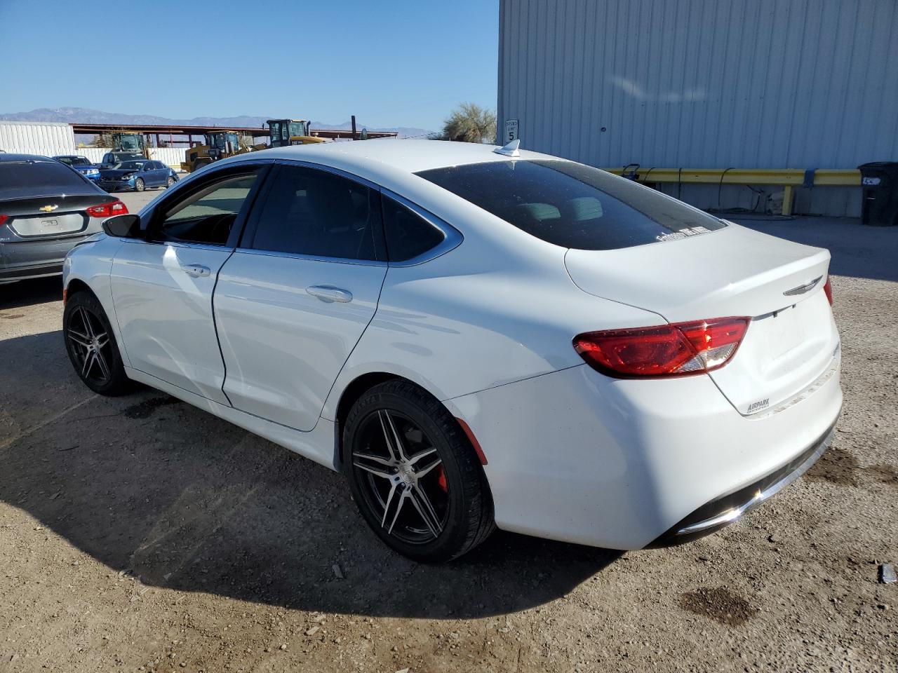2016 Chrysler 200 VIN 1C3CCCAB7GN165339 Copart auction photo, undercarriage / side damage thumbnail 2
