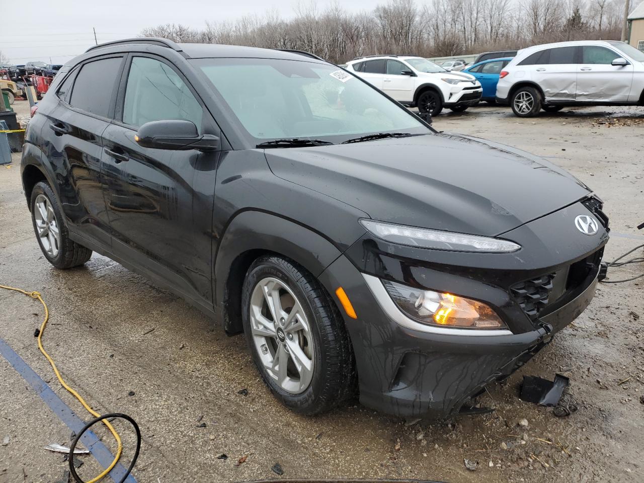 2023 Hyundai Kona VIN KM8K6CAB9PU938554 Copart auction photo, front end / rear end damage thumbnail 4