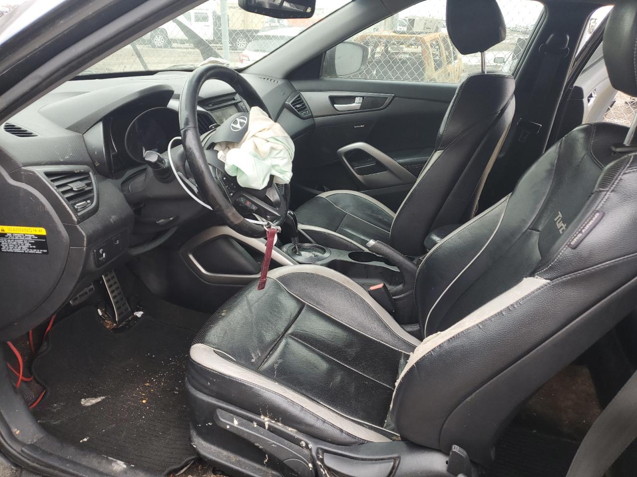 2013 Hyundai Veloster VIN KMHTC6AE3DU170574 Copart auction photo, front end / minor dent/scratches damage thumbnail 7