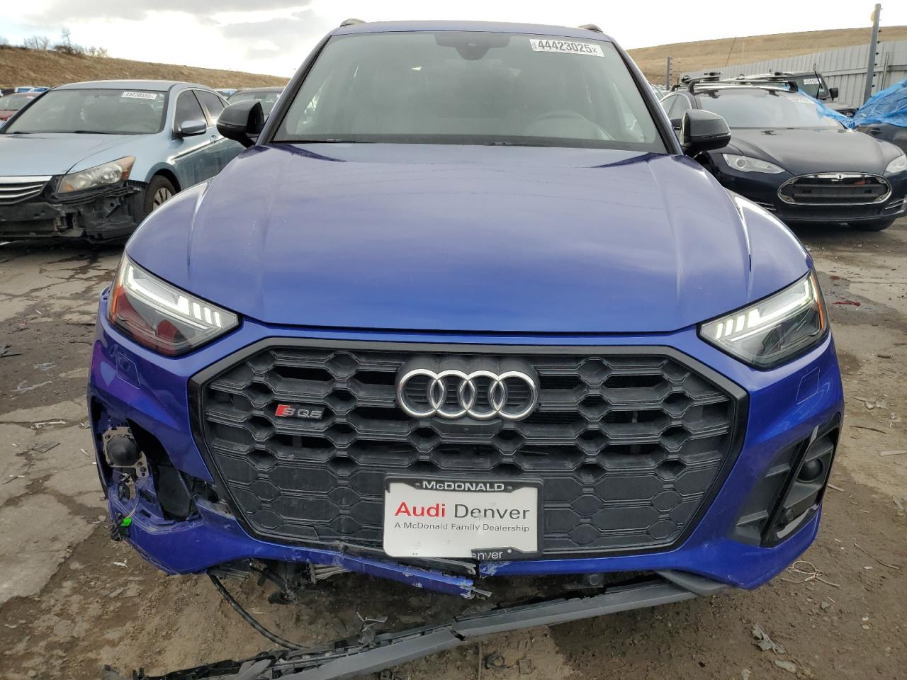 2021 Audi SQ5 VIN WA1C4AFY7M2048684 Copart auction photo, front end damage thumbnail 5