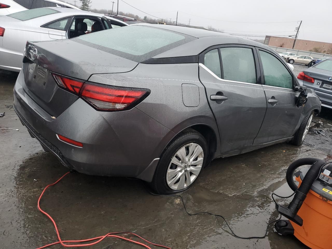 2021 Nissan Sentra VIN 3N1AB8BV6MY217332 Copart auction photo, front end / minor dent/scratches damage thumbnail 3