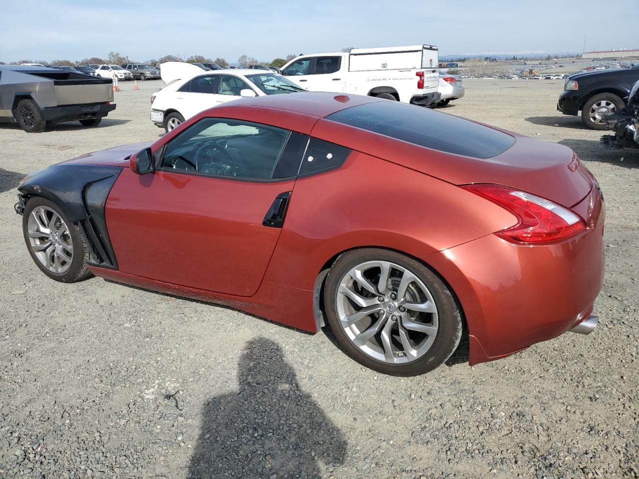 2013 Nissan 370Z VIN JN1AZ4EHXDM381809 Copart auction photo, front end / side damage thumbnail 2