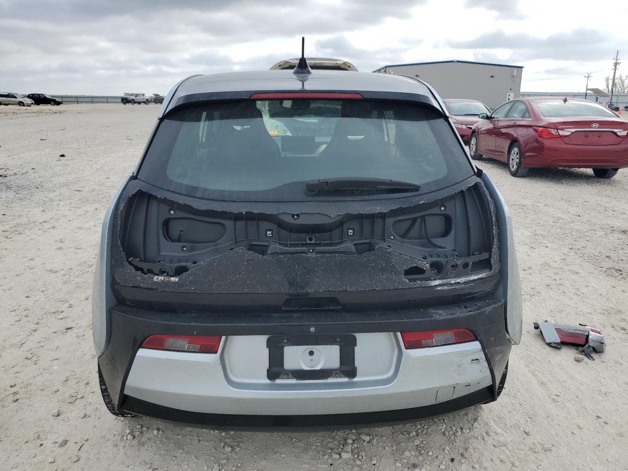 2015 BMW i3 VIN WBY1Z4C51FV501336 Copart auction photo, rear end damage thumbnail 6