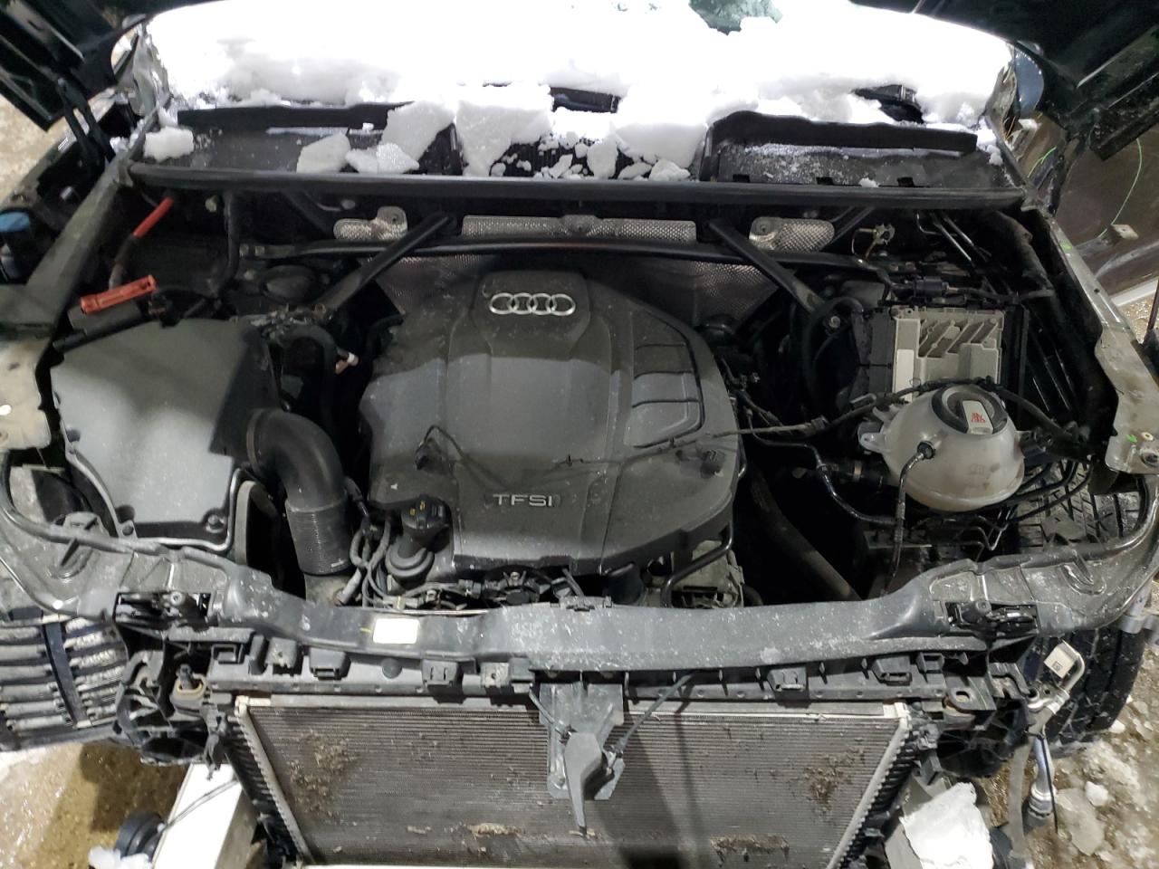 2019 Audi Q5 VIN WA1ANAFY6K2095609 Copart auction photo, front end / rear end damage thumbnail 14