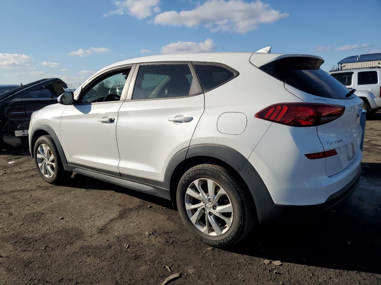 2019 Hyundai Tucson VIN KM8J2CA43KU912064 Copart auction photo, vandalism damage thumbnail 2