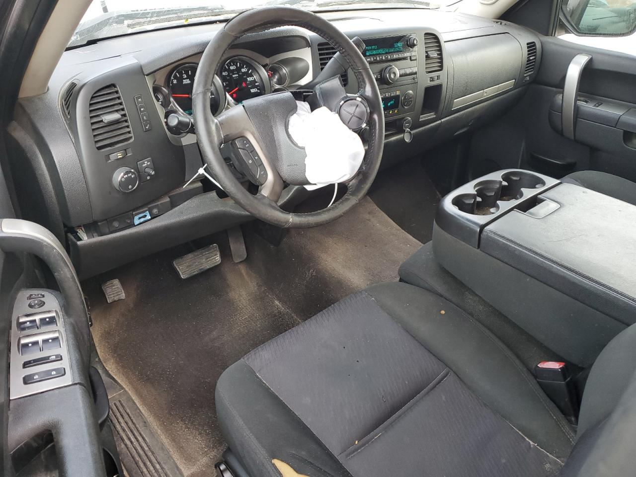 2013 Chevrolet Silverado VIN 1GCRKSEA8DZ155587 Copart auction photo, front end / side damage thumbnail 8