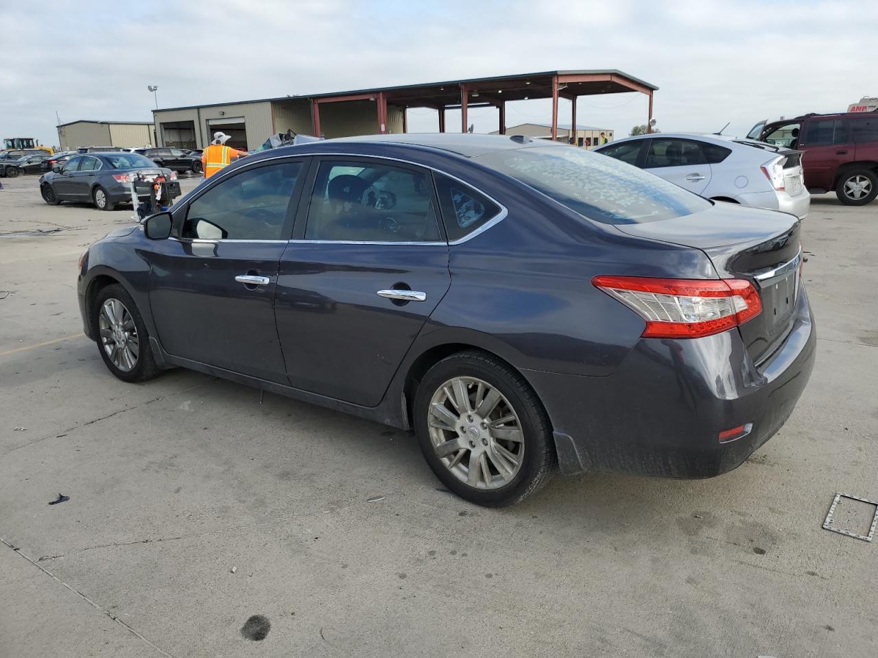 2014 Nissan Sentra VIN 3N1AB7AP2EY296240 Copart auction photo, minor dent/scratches damage thumbnail 2