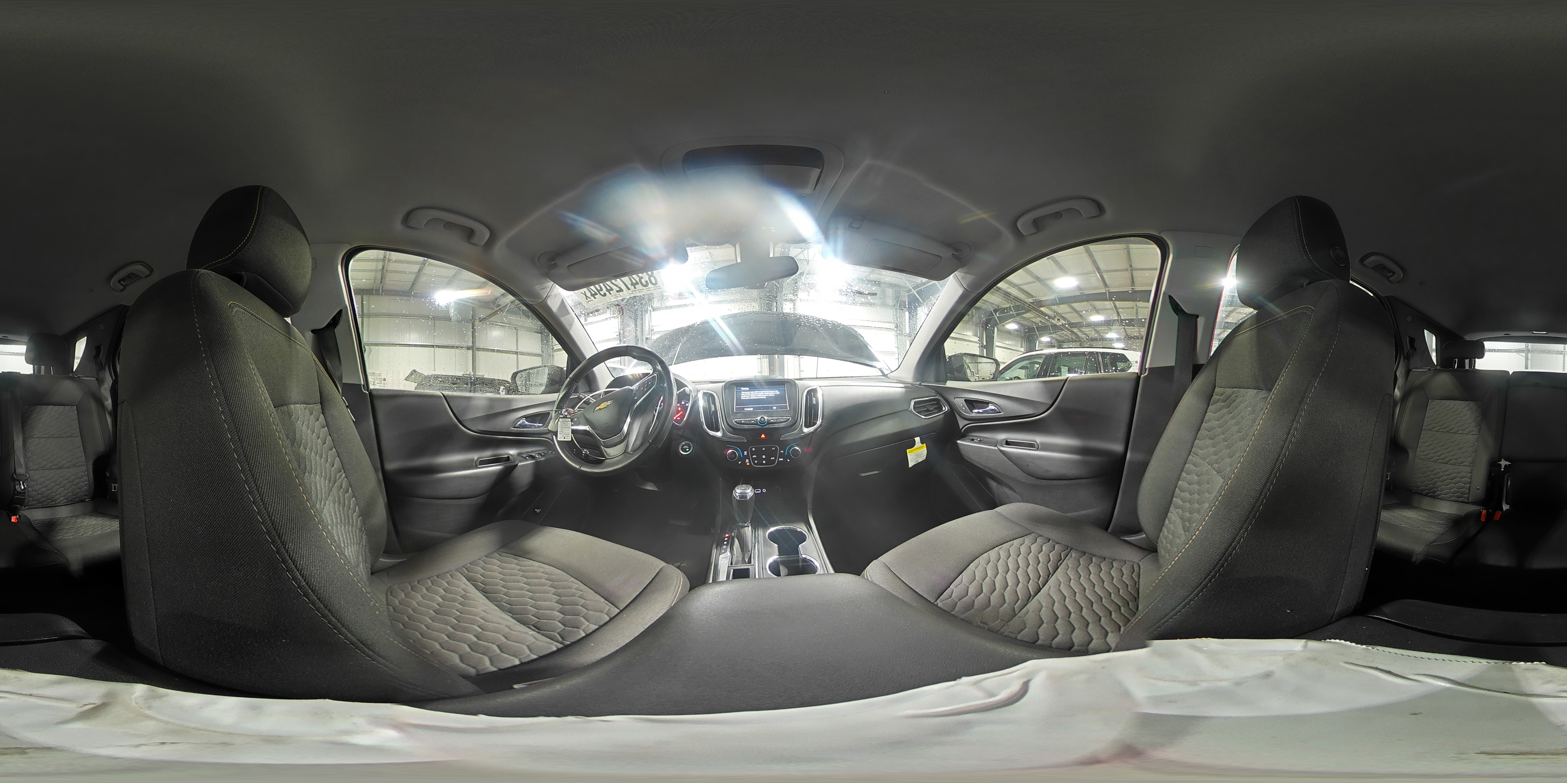 2019 Chevrolet Equinox VIN 3GNAXKEVXKL393518 Copart auction photo, front end / side damage thumbnail 15