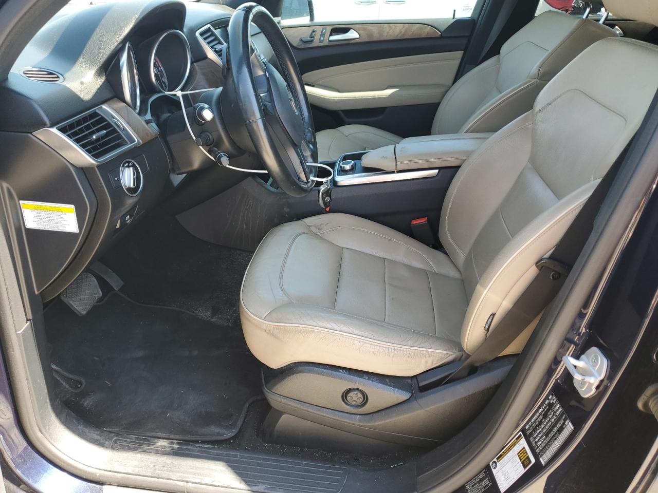 2013 Mercedes-Benz M-klasse VIN 4JGDA5JB4DA229949 Copart auction photo, front end damage thumbnail 7