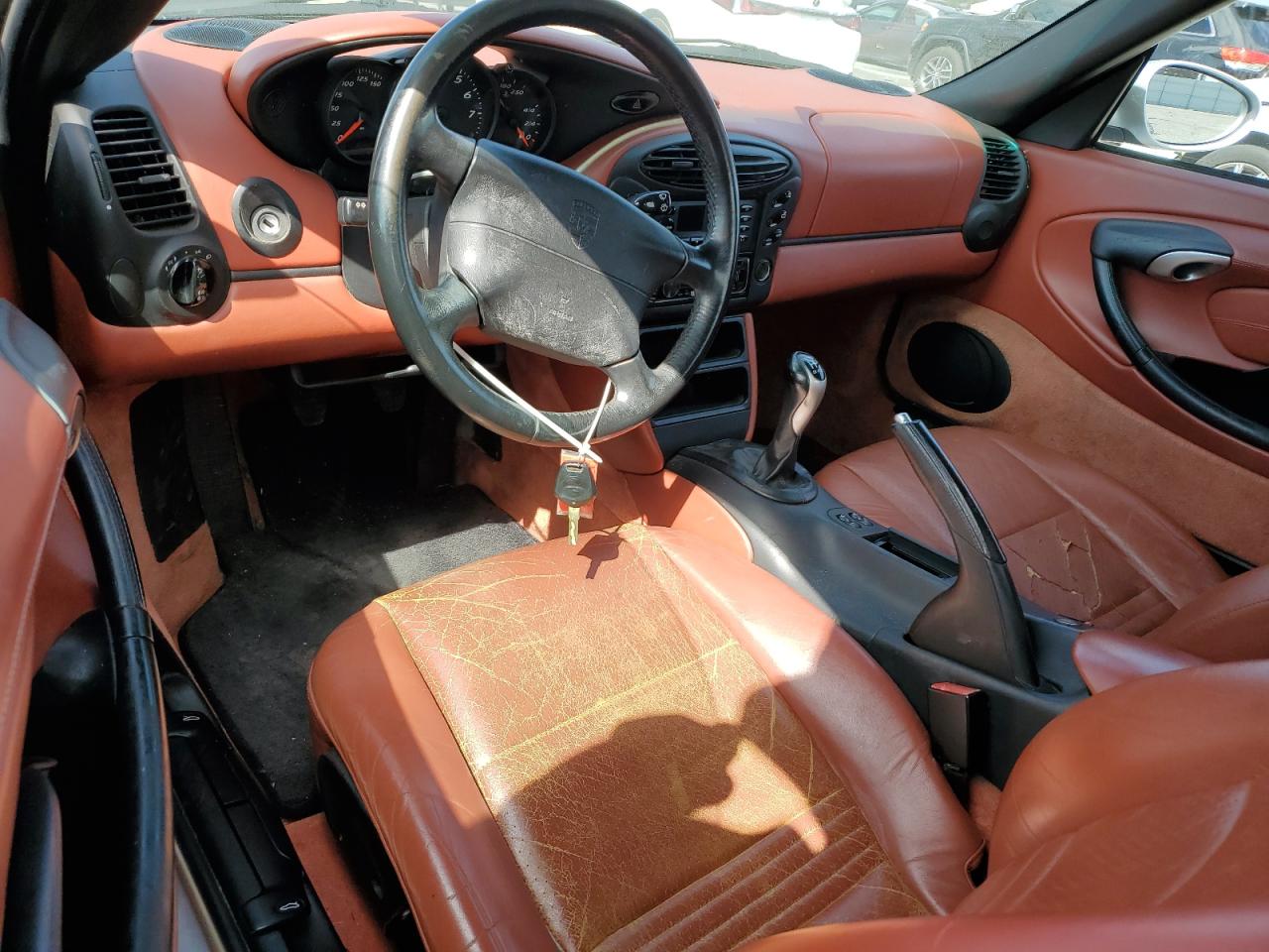 2000 Porsche Boxster VIN WP0CA2981YS620564 Copart auction photo, rear end damage thumbnail 8