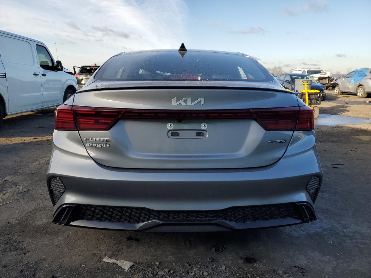 2023 KIA Forte VIN 3KPF54AD2PE637008 Copart auction photo, top/roof damage thumbnail 6