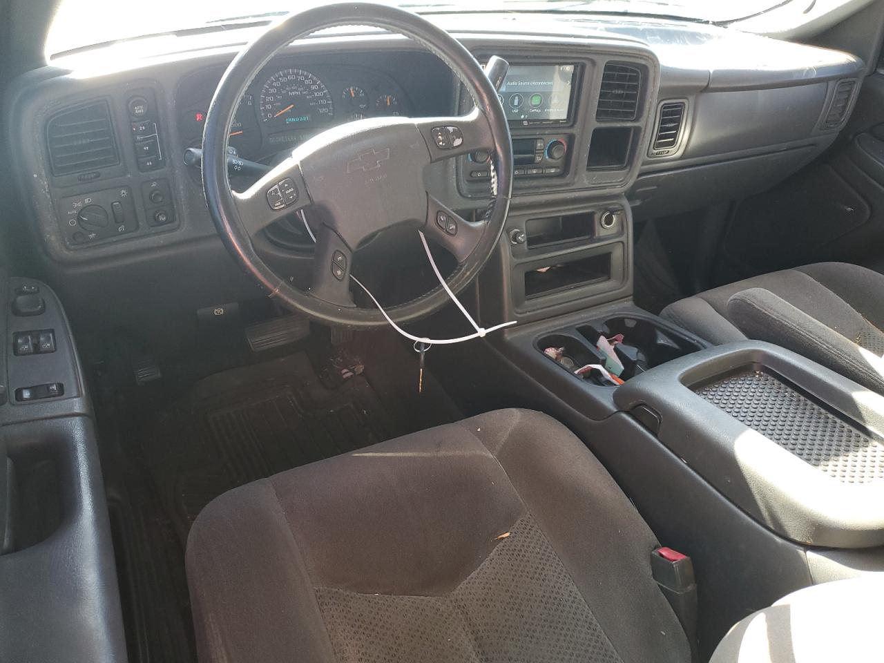 2005 Chevrolet Silverado VIN 1GCEK19BX5E241519 Copart auction photo, top/roof damage thumbnail 8