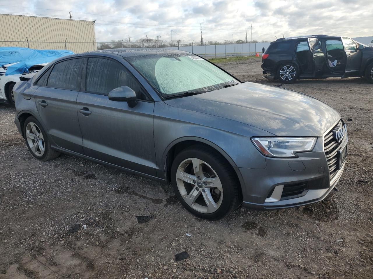 2018 Audi A3 VIN WAUAUGFF3J1035010 Copart auction photo, rear end / minor dent/scratches damage thumbnail 4