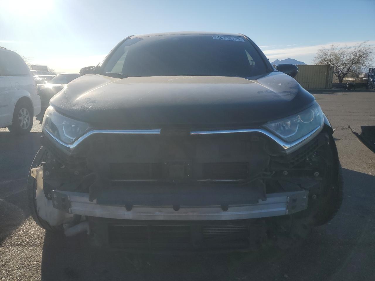 2017 Honda CR-V VIN 2HKRW2H80HH643409 Copart auction photo, front end damage thumbnail 5