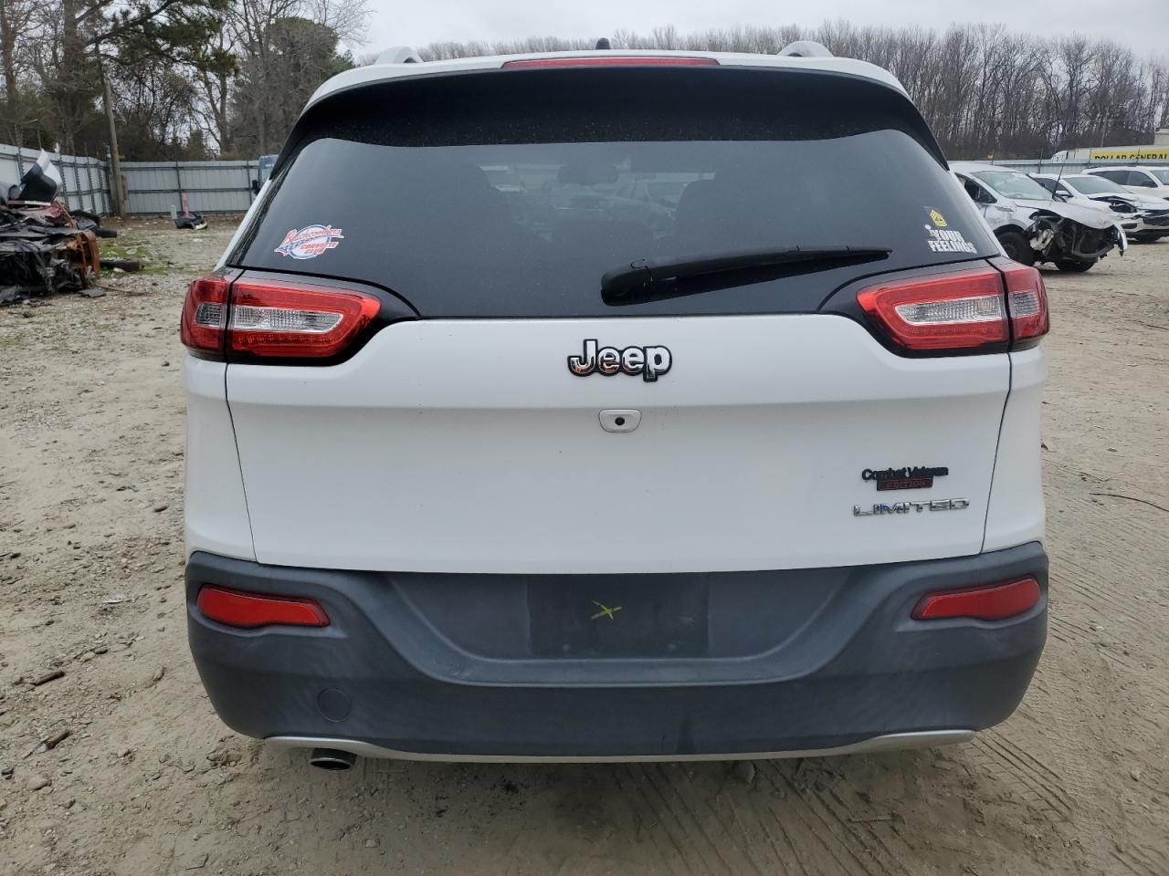 2015 Jeep Grand Cherokee VIN 1C4PJLDB9FW761575 Copart auction photo, front end / minor dent/scratches damage thumbnail 6