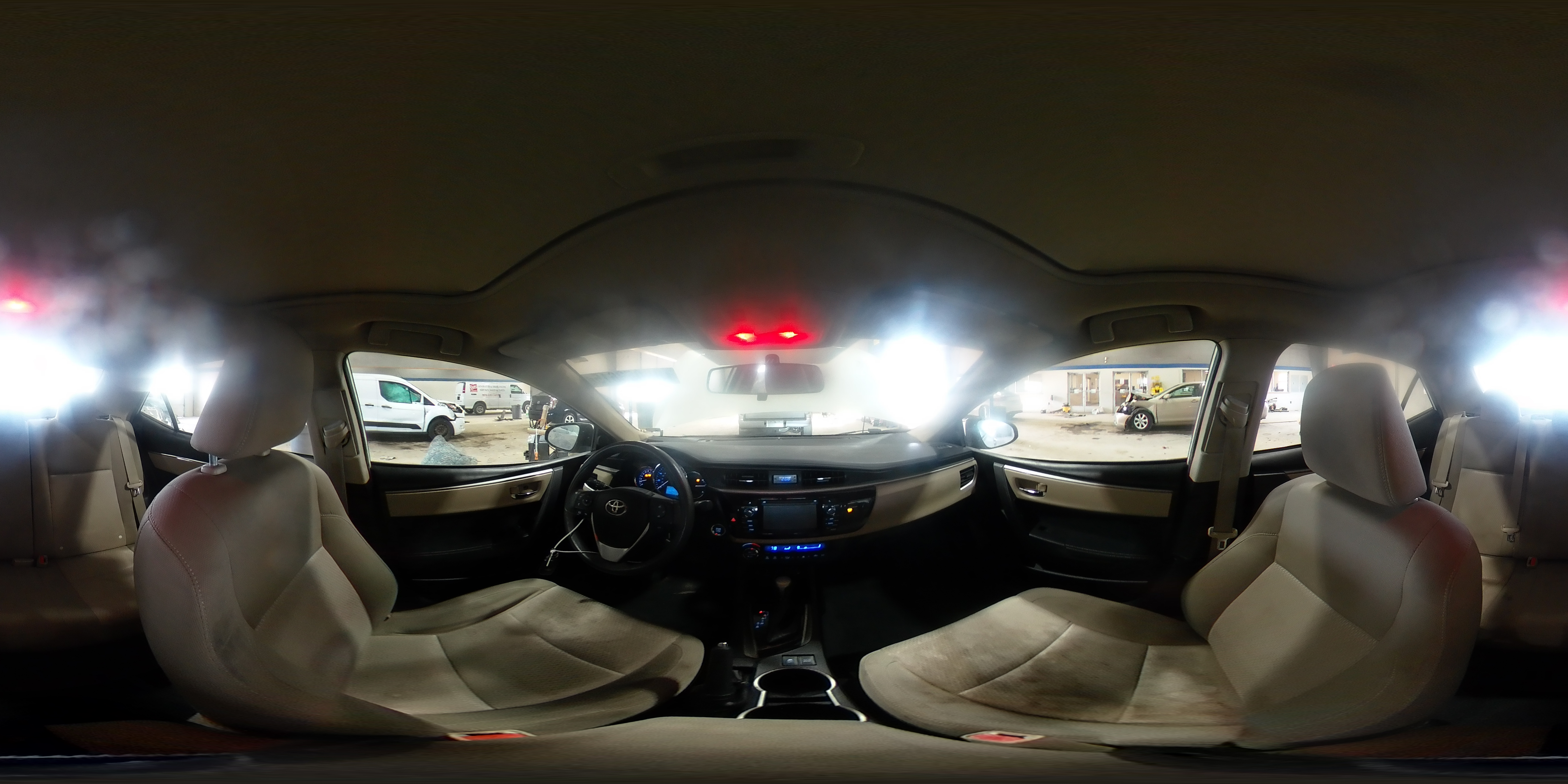 2014 Toyota Corolla VIN 5YFBPRHE3EP031667 Copart auction photo, front end damage thumbnail 12