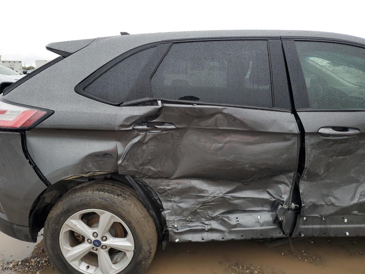 2020 Ford Edge VIN 2FMPK3G99LBA26688 Copart auction photo, side damage thumbnail 10