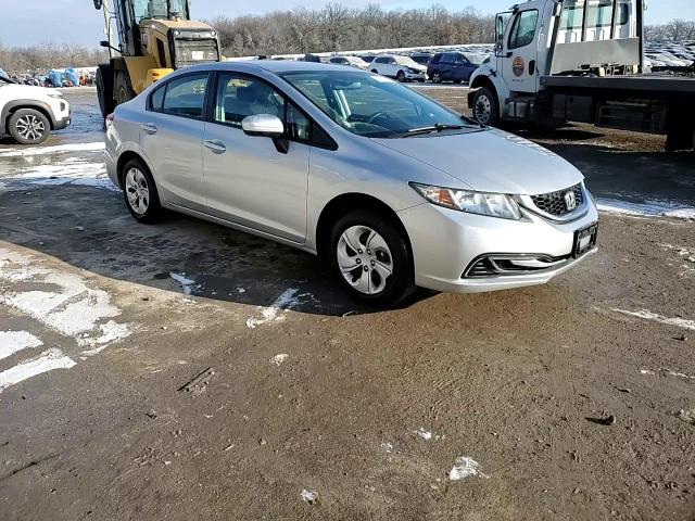 2014 Honda Civic VIN 19XFB2F5XEE039714 Copart auction photo, rear end damage thumbnail 13