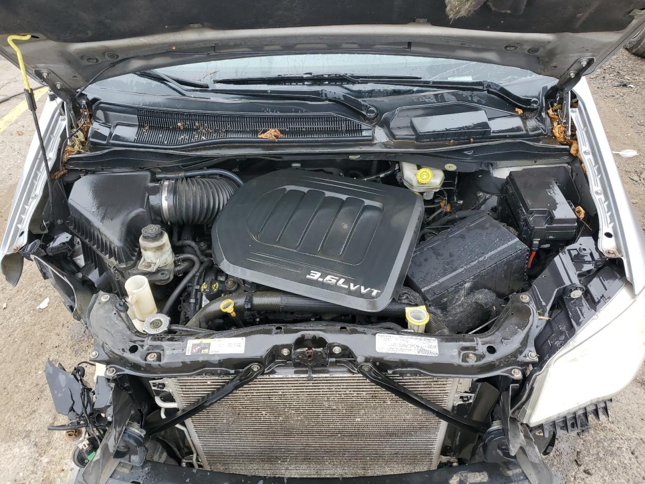 2013 Chrysler Town & Country VIN 2C4RC1BG8DR734153 Copart auction photo, all over damage thumbnail 12