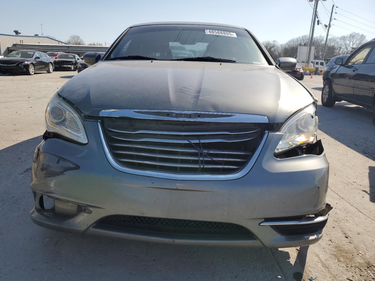 2013 Chrysler 200 VIN 1C3CCBBG0DN659249 Copart auction photo, front end damage thumbnail 5
