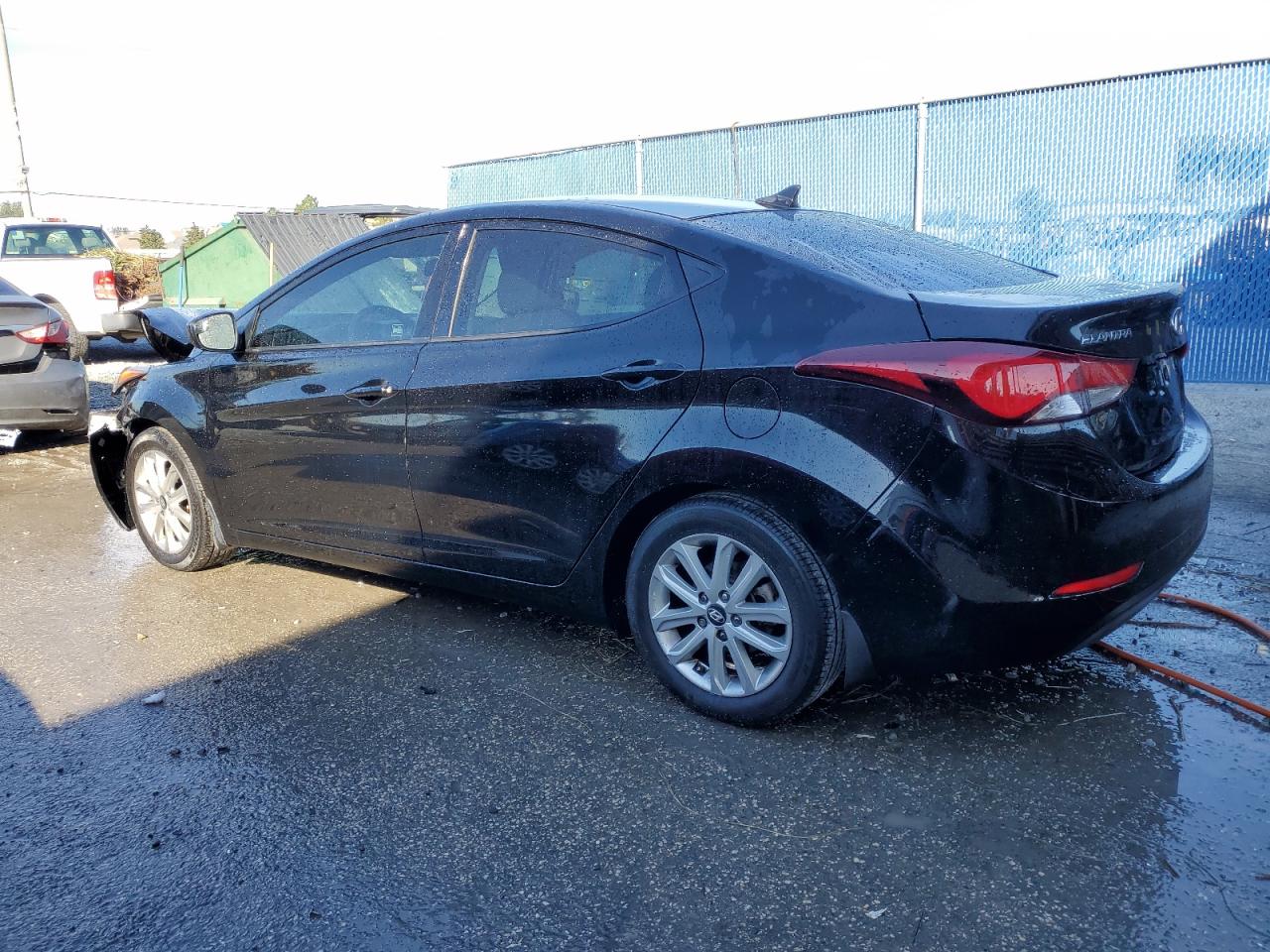 2016 Hyundai Elantra VIN KMHDH4AE5GU474942 Copart auction photo, front end damage thumbnail 2