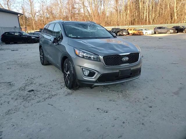 2018 KIA Sorento VIN 5XYPHDA57JG399817 Copart auction photo, all over / top/roof damage thumbnail 12