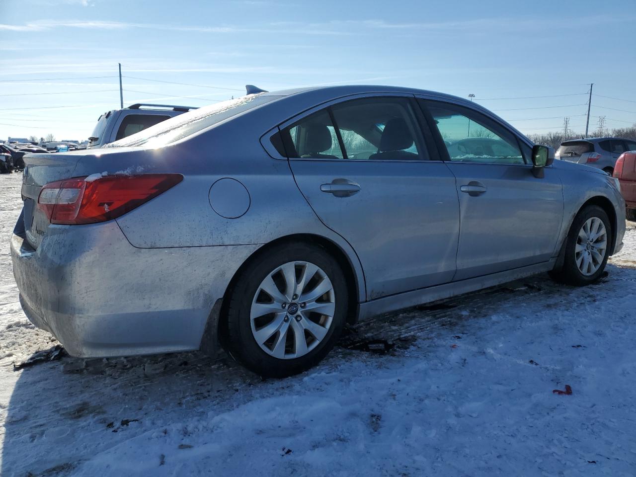 2016 Subaru Legacy VIN 4S3BNBD61G3052377 Copart auction photo, side damage thumbnail 3