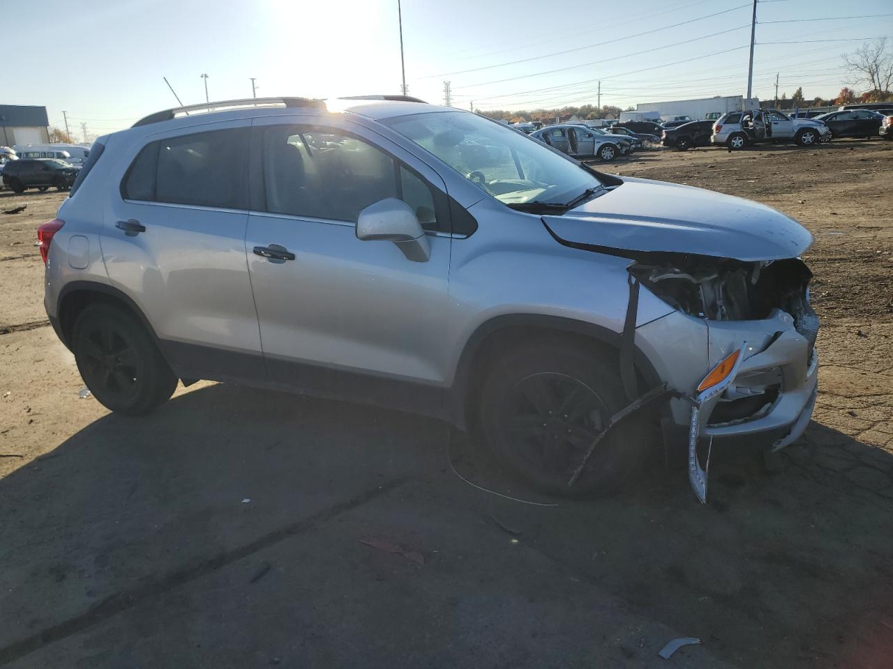 2020 Chevrolet Trax VIN KL7CJLSB9LB025382 Copart auction photo, front end damage thumbnail 4